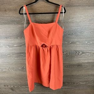 BCBG Generation Orange Cutout Dress NWOT